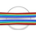 Rainbow stripes shoelaces