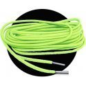 Neon green round paracord shoelaces