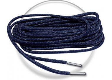 1 pair x navy blue paracord shoelaces