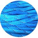  Azure blue paracord shoelaces