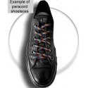 Dark khaki paracord shoelaces