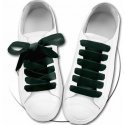Green empire velvet shoelaces