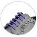 Purple lavender wax shoelaces