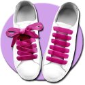 Raspberry pink velvet shoelaces
