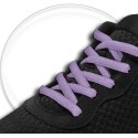 Lavender purple round shoelaces