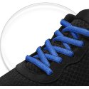 Royal blue round shoelaces