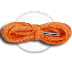 1 pair x nasturtium orange round shoelaces