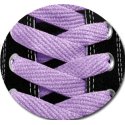 Lavender purple flat shoelaces