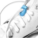 Lagoon blue grenade shoelaces stoppers