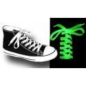 4 colors glow in the dark flat shoelaces